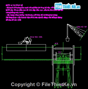 Biện pháp thi công,thi công cầu,thi công,Phương pháp thi công,Tổ chức thi công,thi công cọc